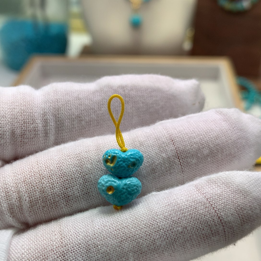 绿松石未镶嵌配饰