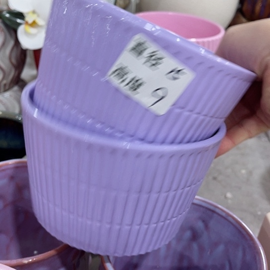 多肉绿植陶瓷花盆9:9包邮，有孔