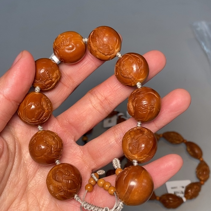 橄榄核手串/手链美女手串