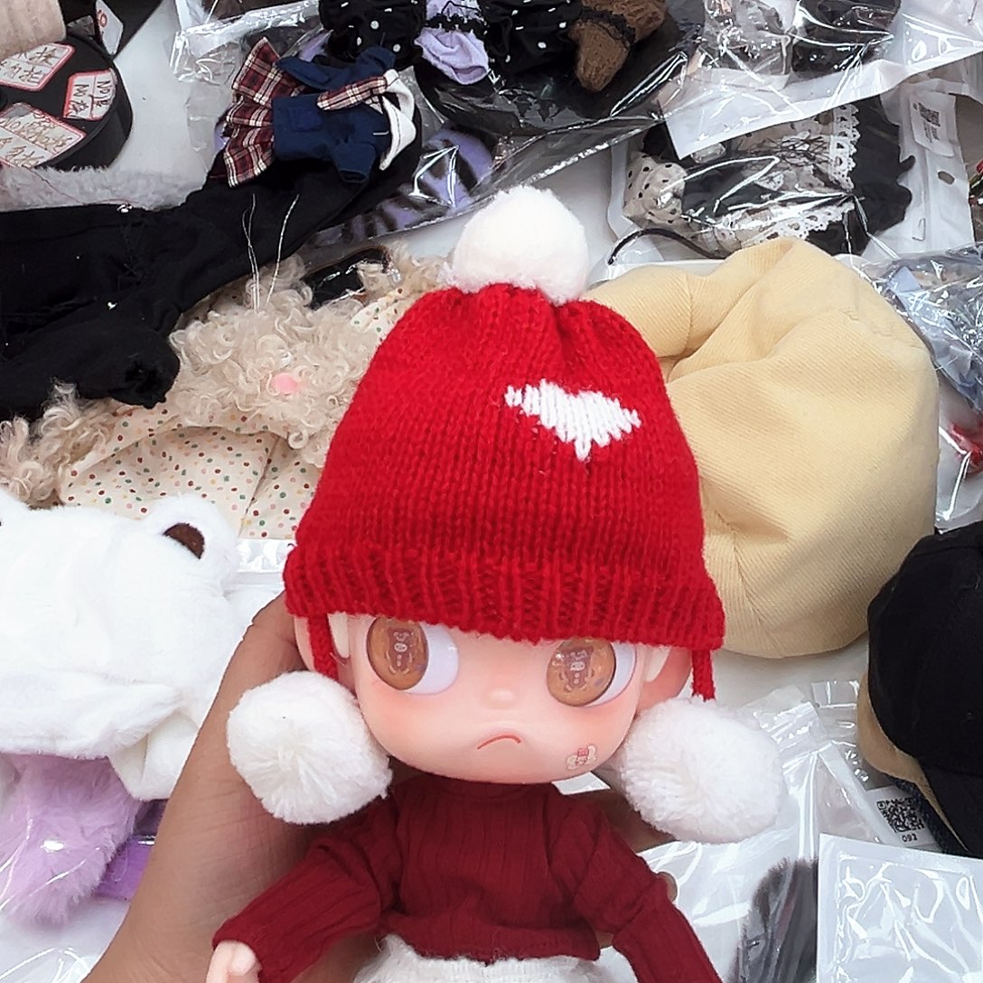 针织毛衣毛线帽子新款