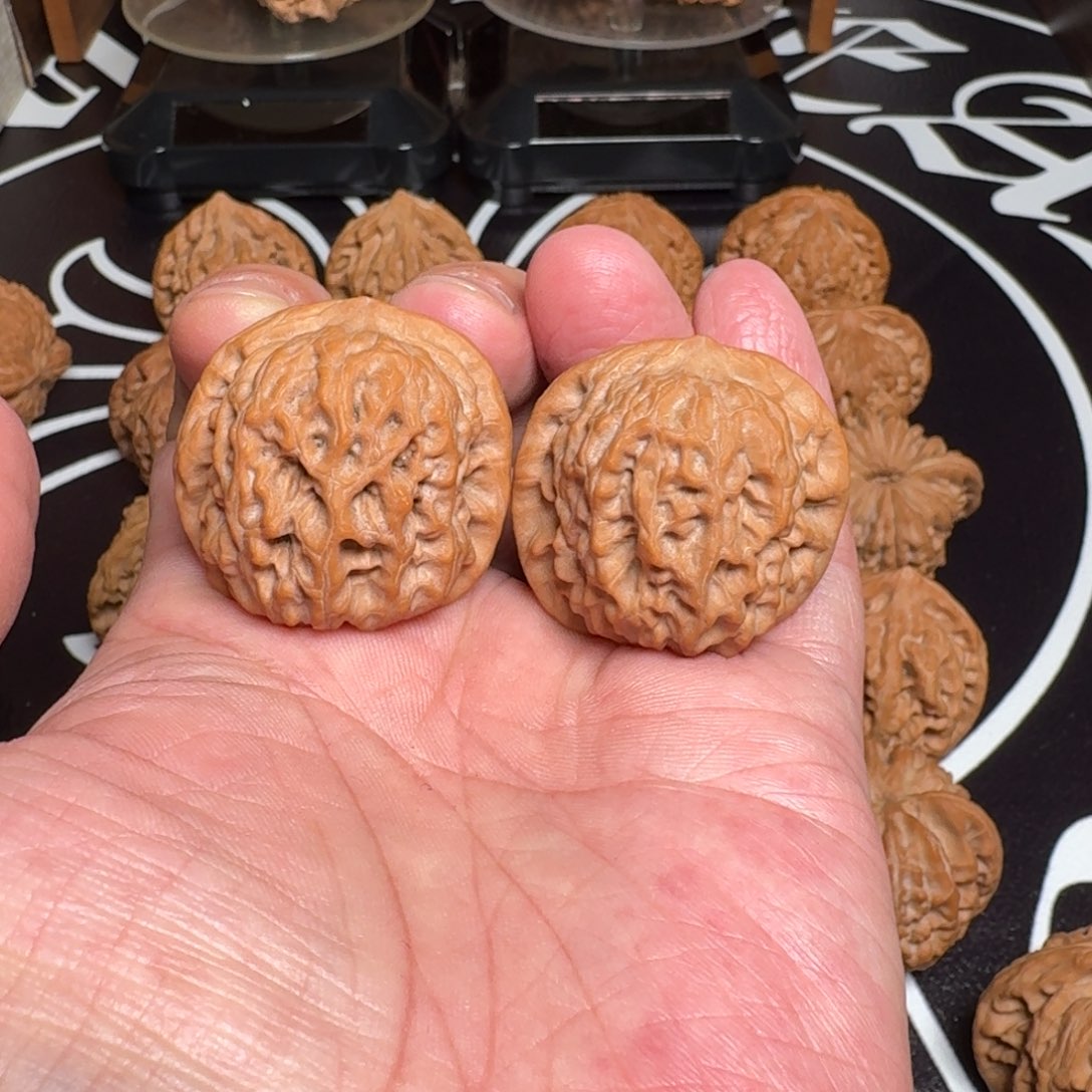 吊坠文玩核桃沉水狮子头 尺寸36