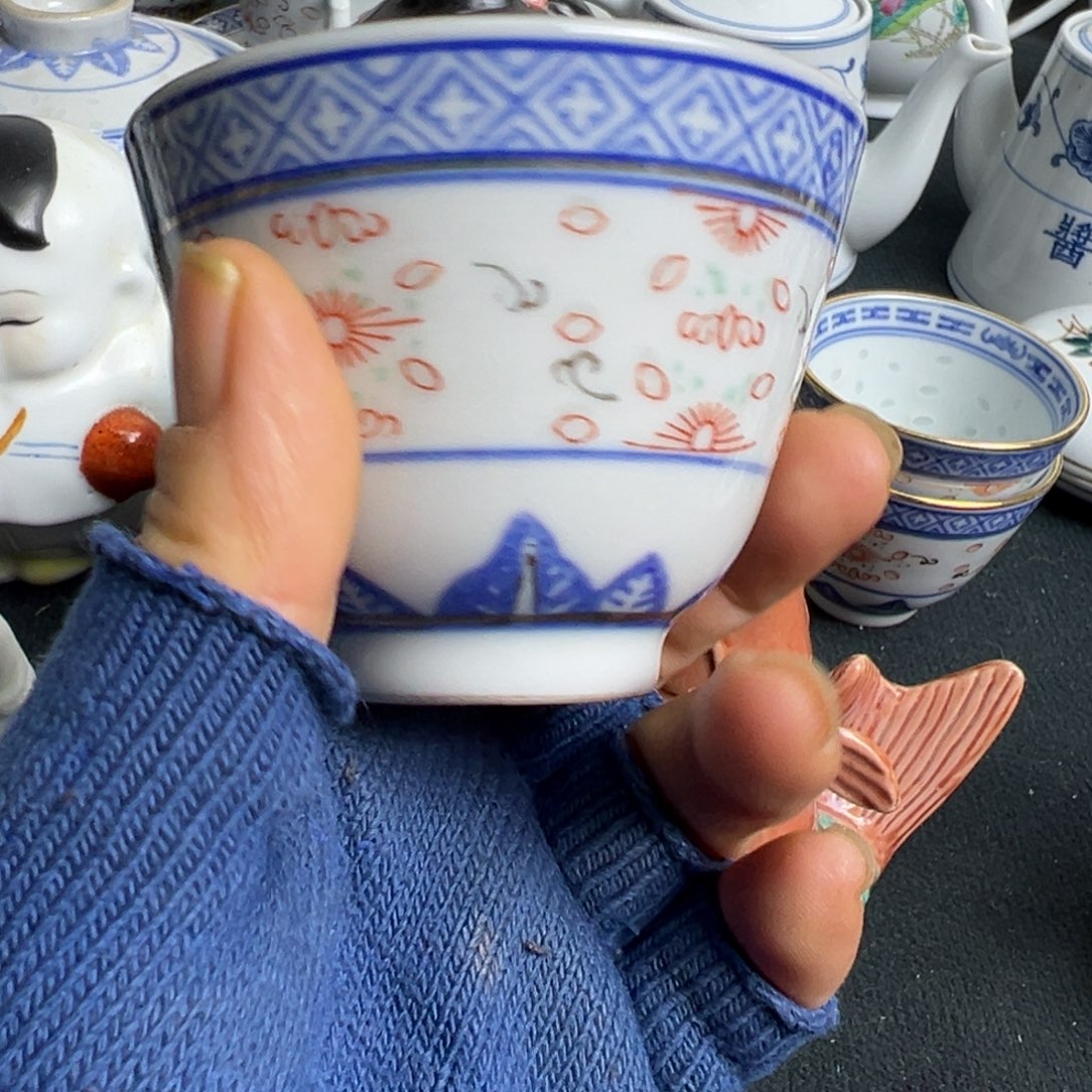 杯景德镇陶瓷青花