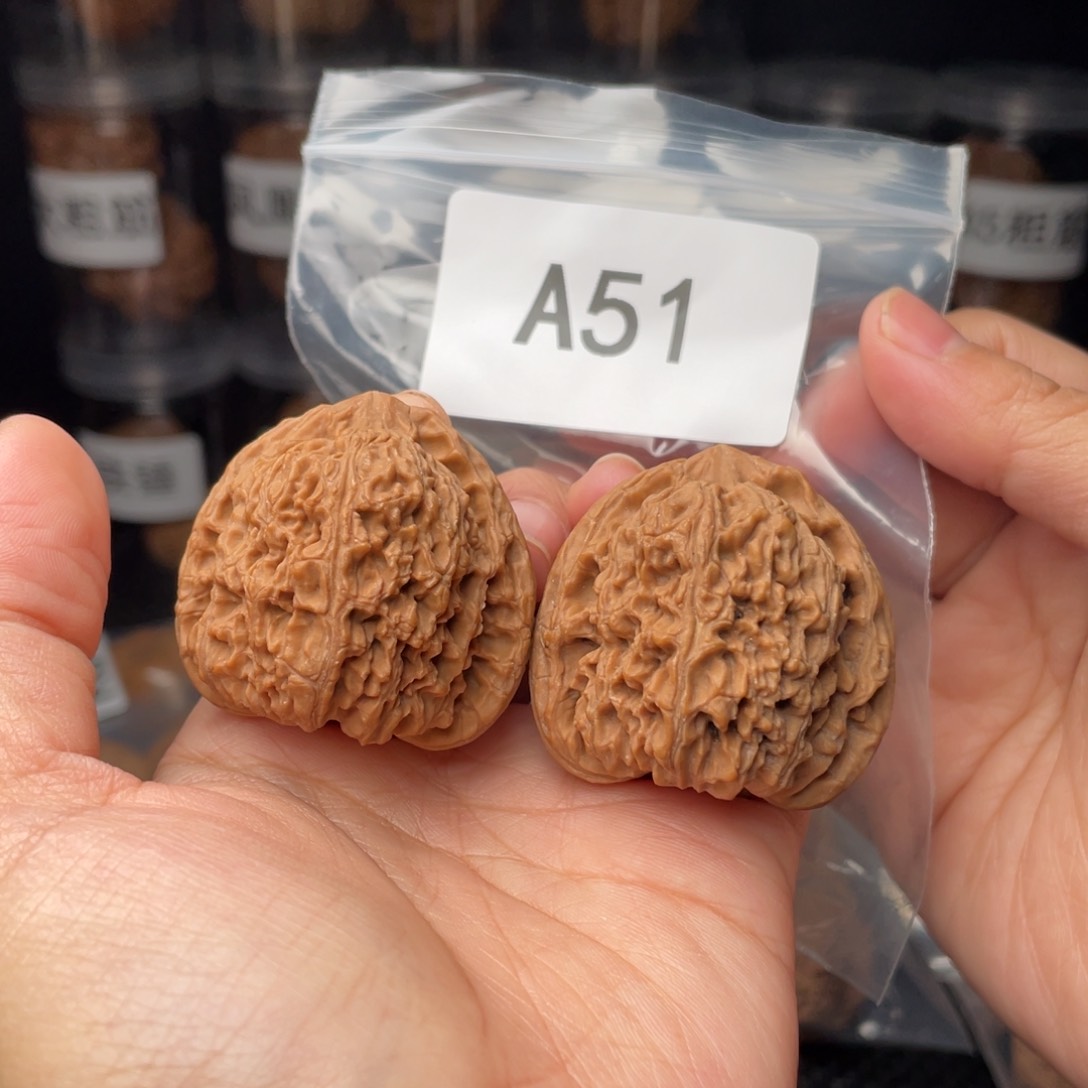 文玩核桃把件全品40南将