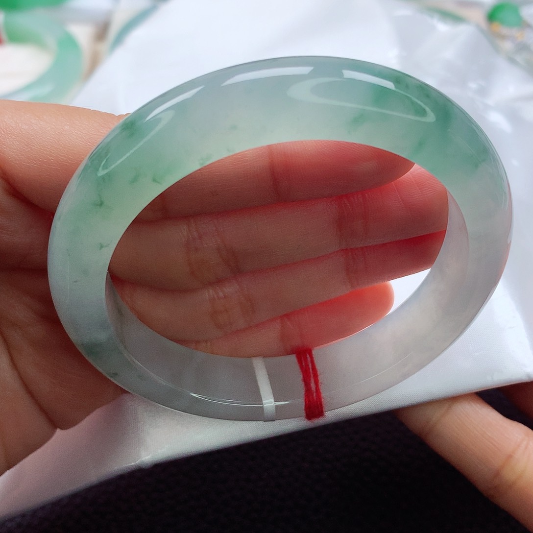 翡翠手镯未镶嵌55 56 57