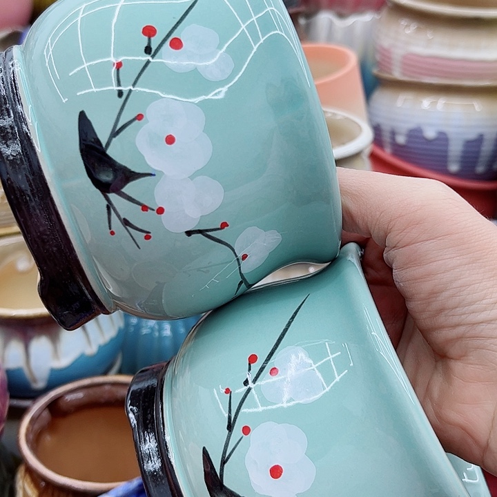 多肉绿植陶瓷花盆