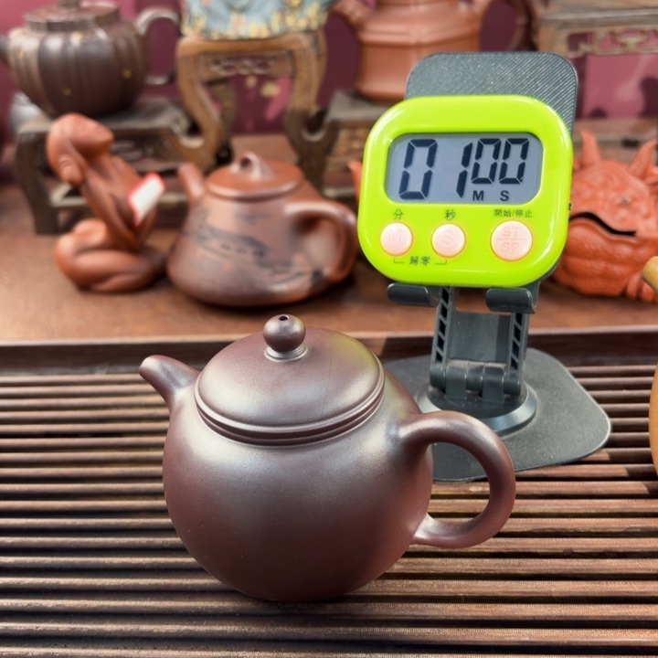 六***丘紫砂茶壶宜兴原矿龙血砂