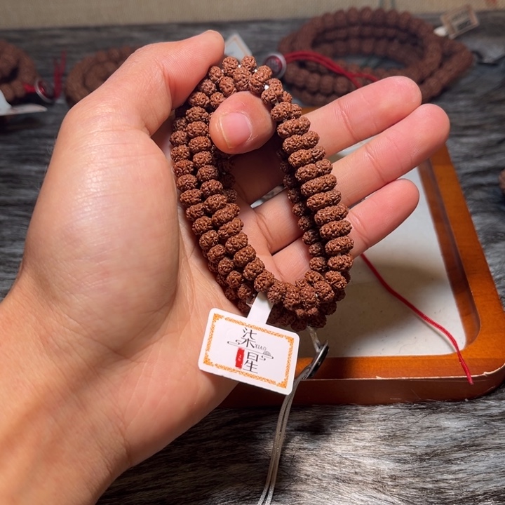 金刚菩提手串精挑战神双龙飞碟树祖108