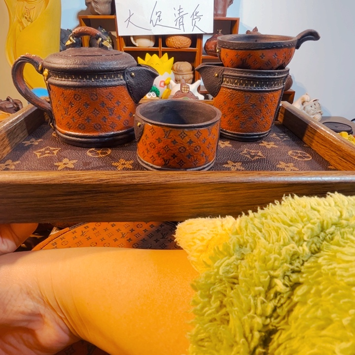 万***C拼配泥茶壶纯手工制作过程就是