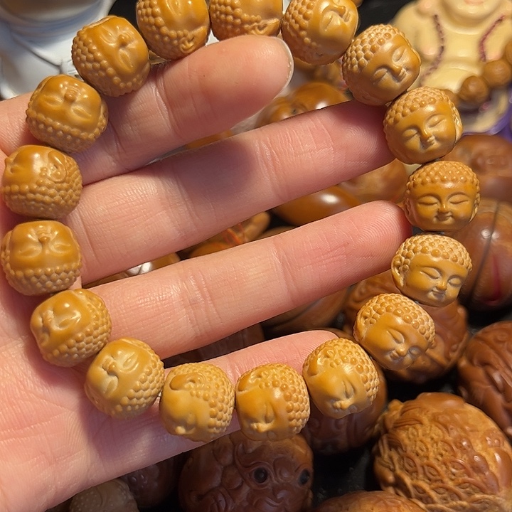 橄榄核手串/手链猴头1.45宝宝佛