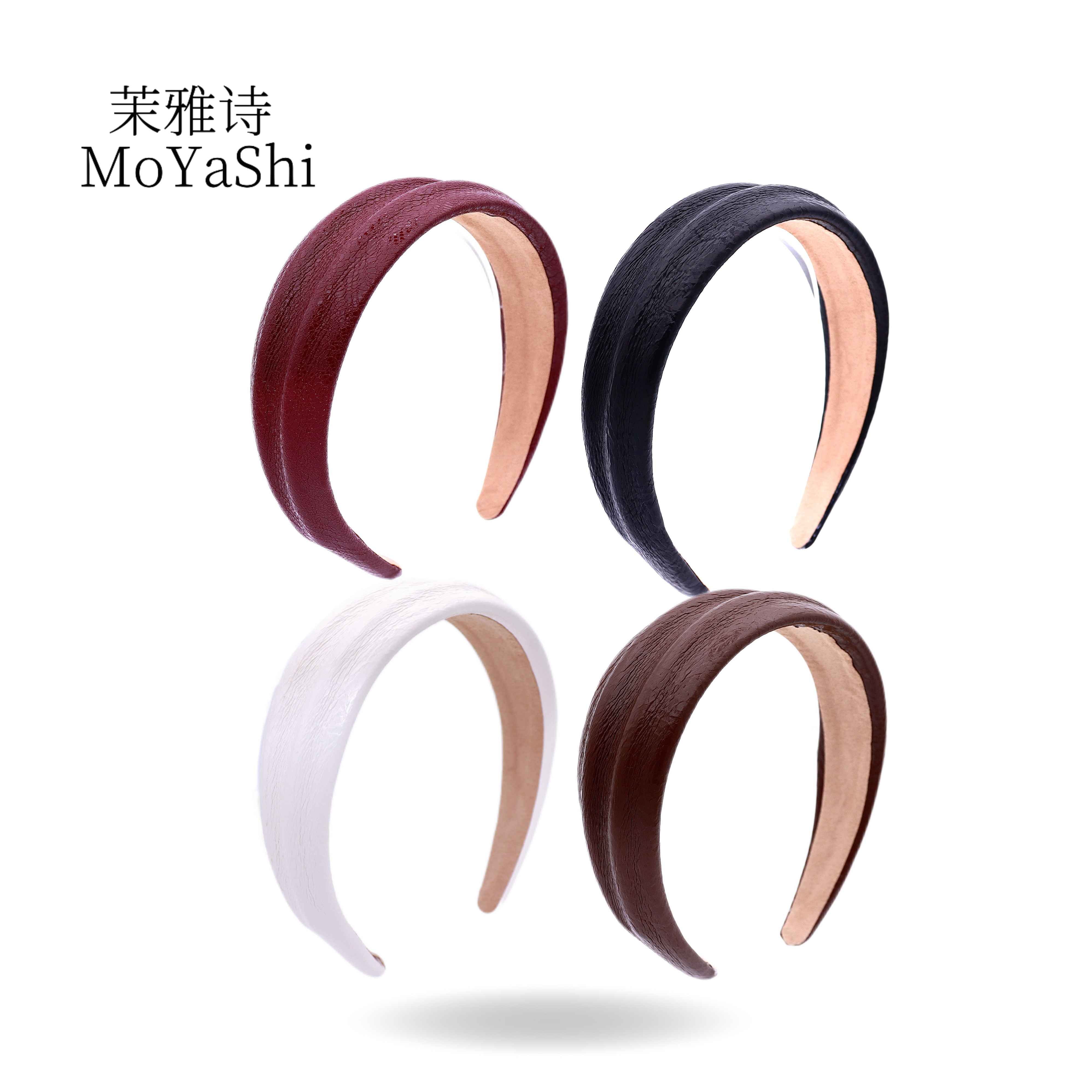 茉雅诗【知秋】韩系百搭日常软皮高颅顶发箍MY385