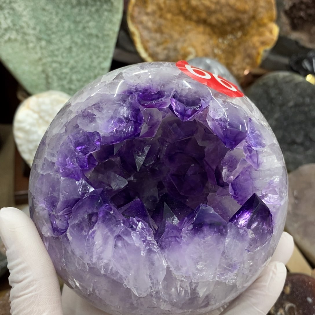 水晶天然水晶爱心未镶嵌