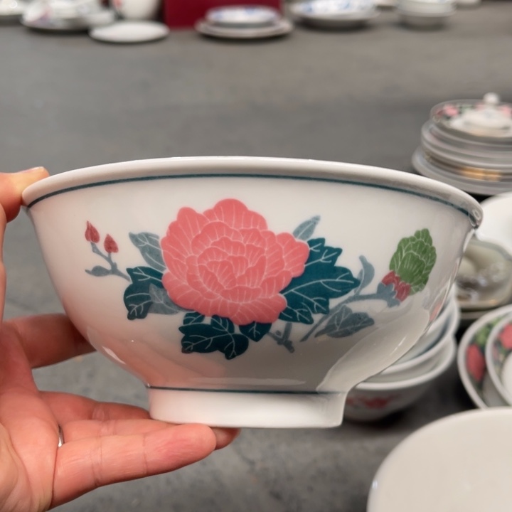 醴陵釉下彩高温瓷16.5cm