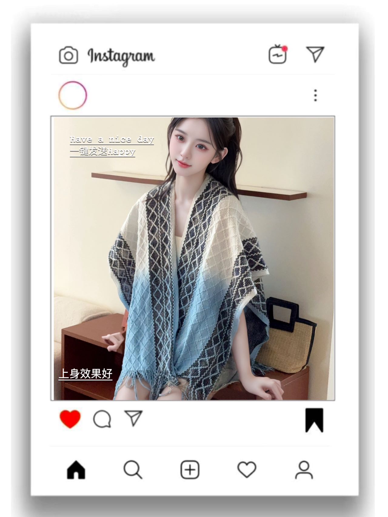 1民族风围巾2026年新款百搭女宝宝女童保暖波西米亚围脖复古