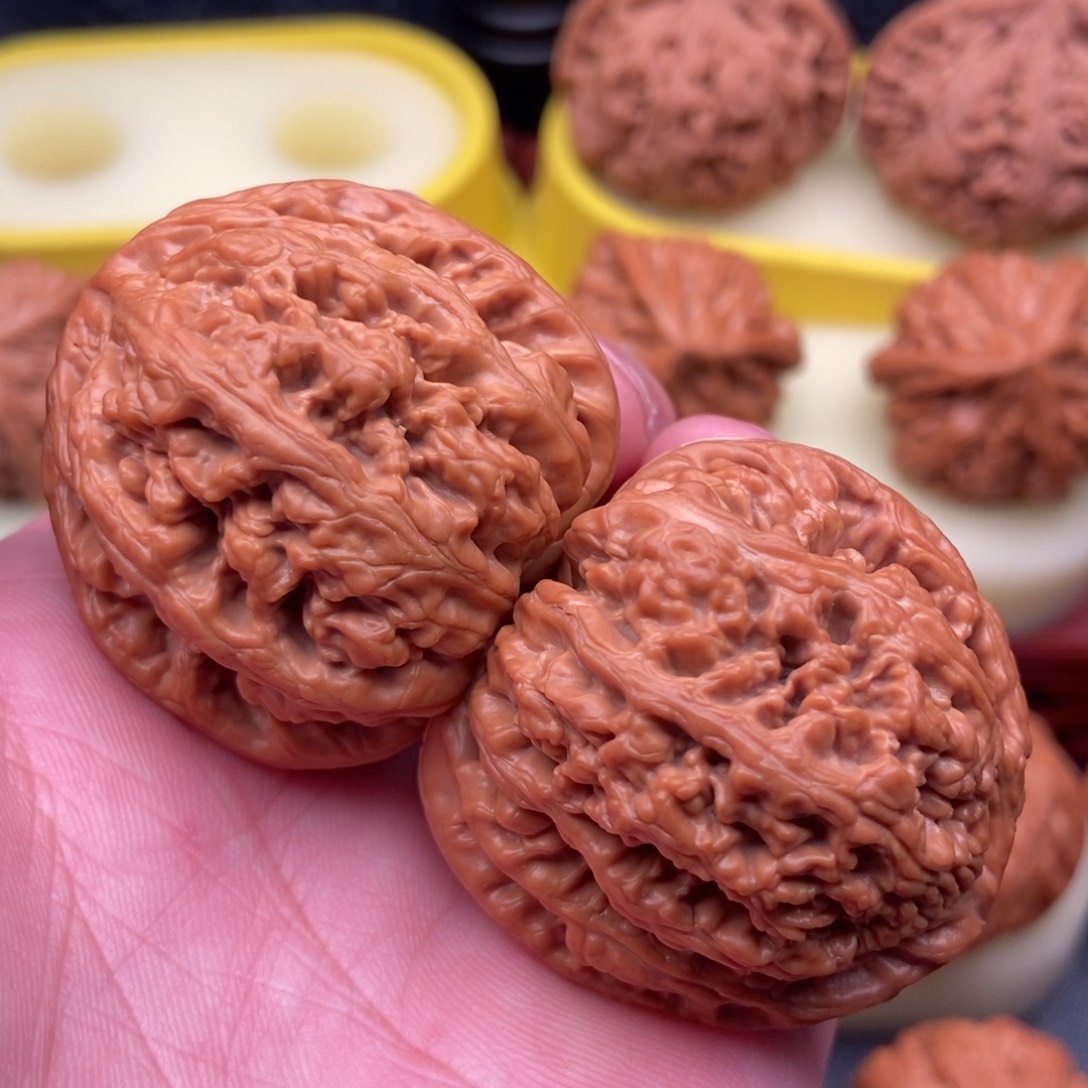 文玩核桃把件全品粗筋40