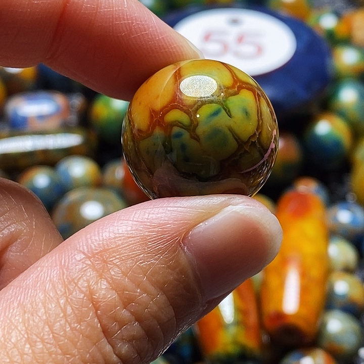 学***者玛瑙/玉髓未镶嵌颈饰