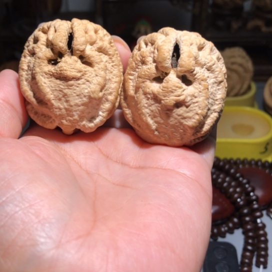 橄榄核吊坠乾坤鬼脸42