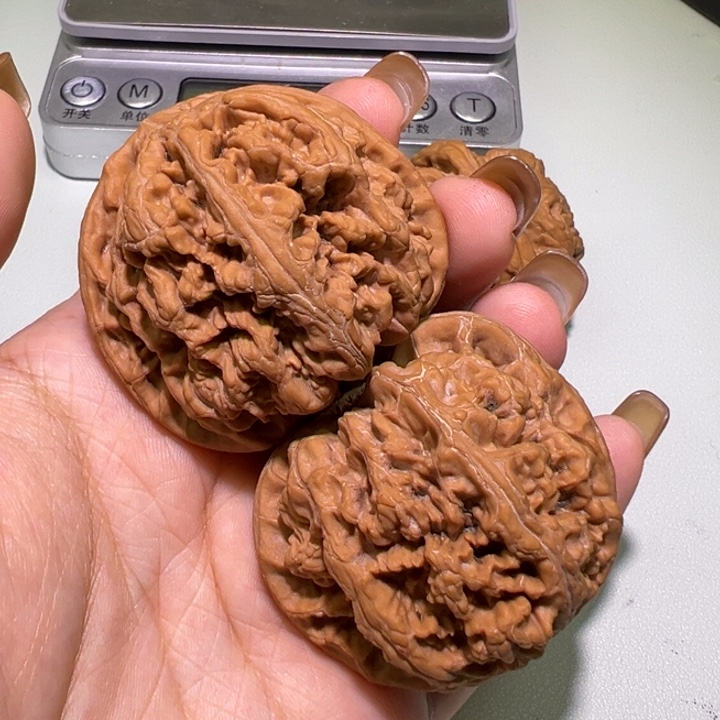 中***告把件文玩核桃48大粗筋