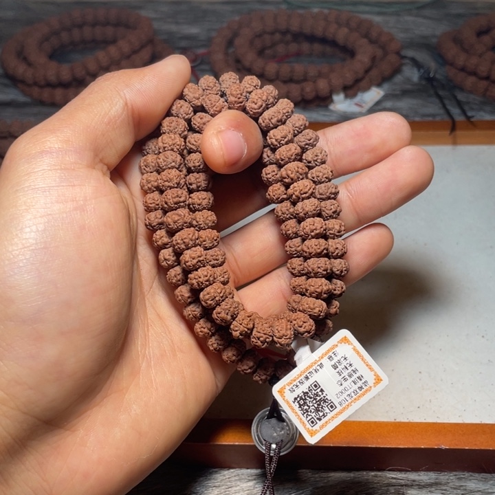 小***炮手串金刚菩提精挑战神双龙飞碟树祖108