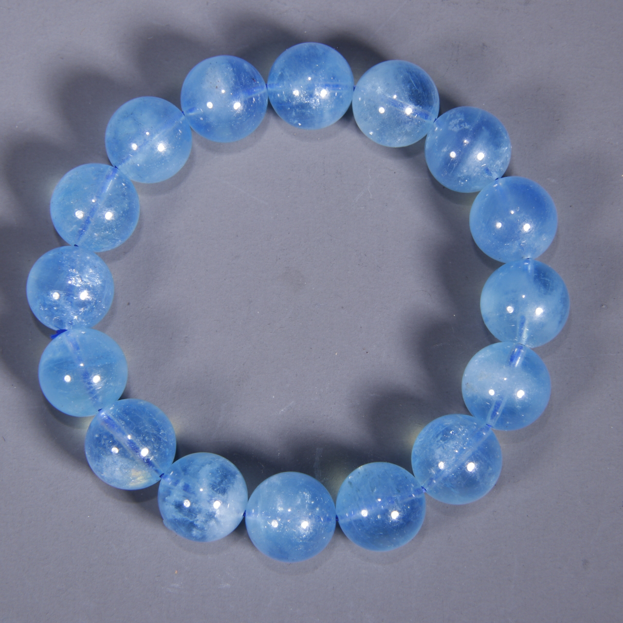 文山居K 海蓝宝手串90174