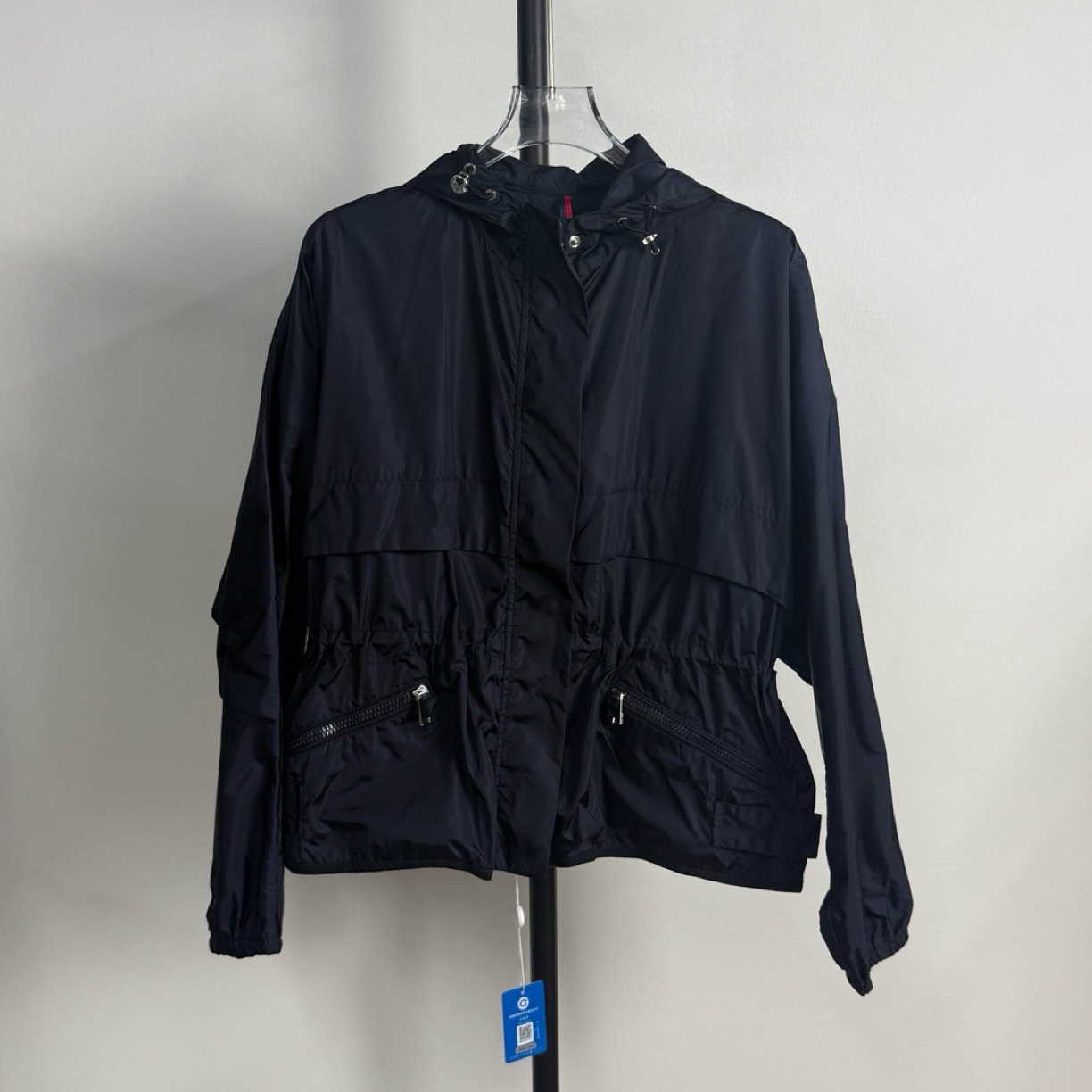 99新 MONCLER CZF1678/Moncler纯色收腰外套/尺码0码