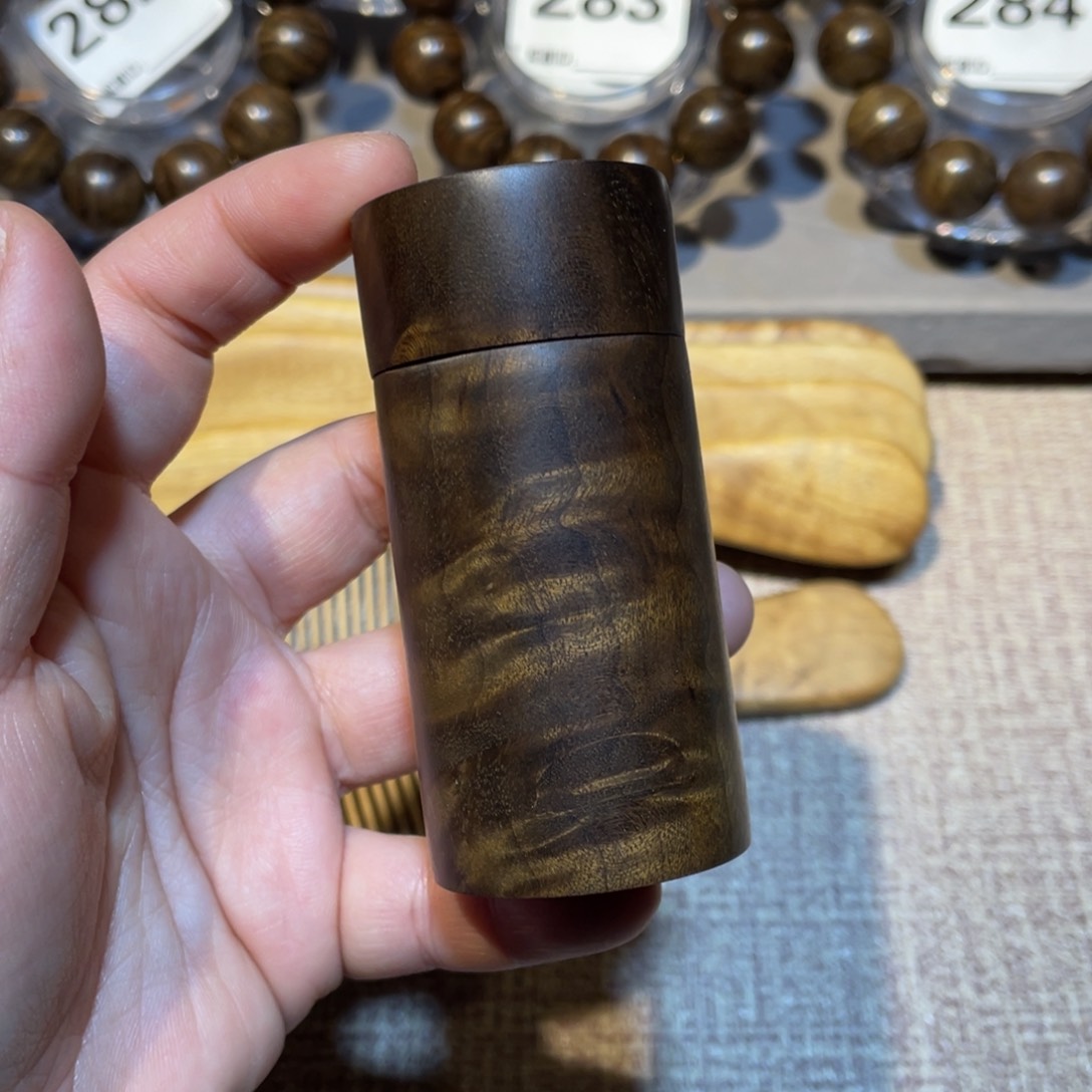 楠木（金丝楠）其他牙签筒