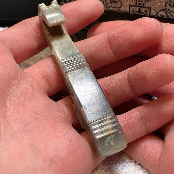 和田玉颈饰未镶嵌火*