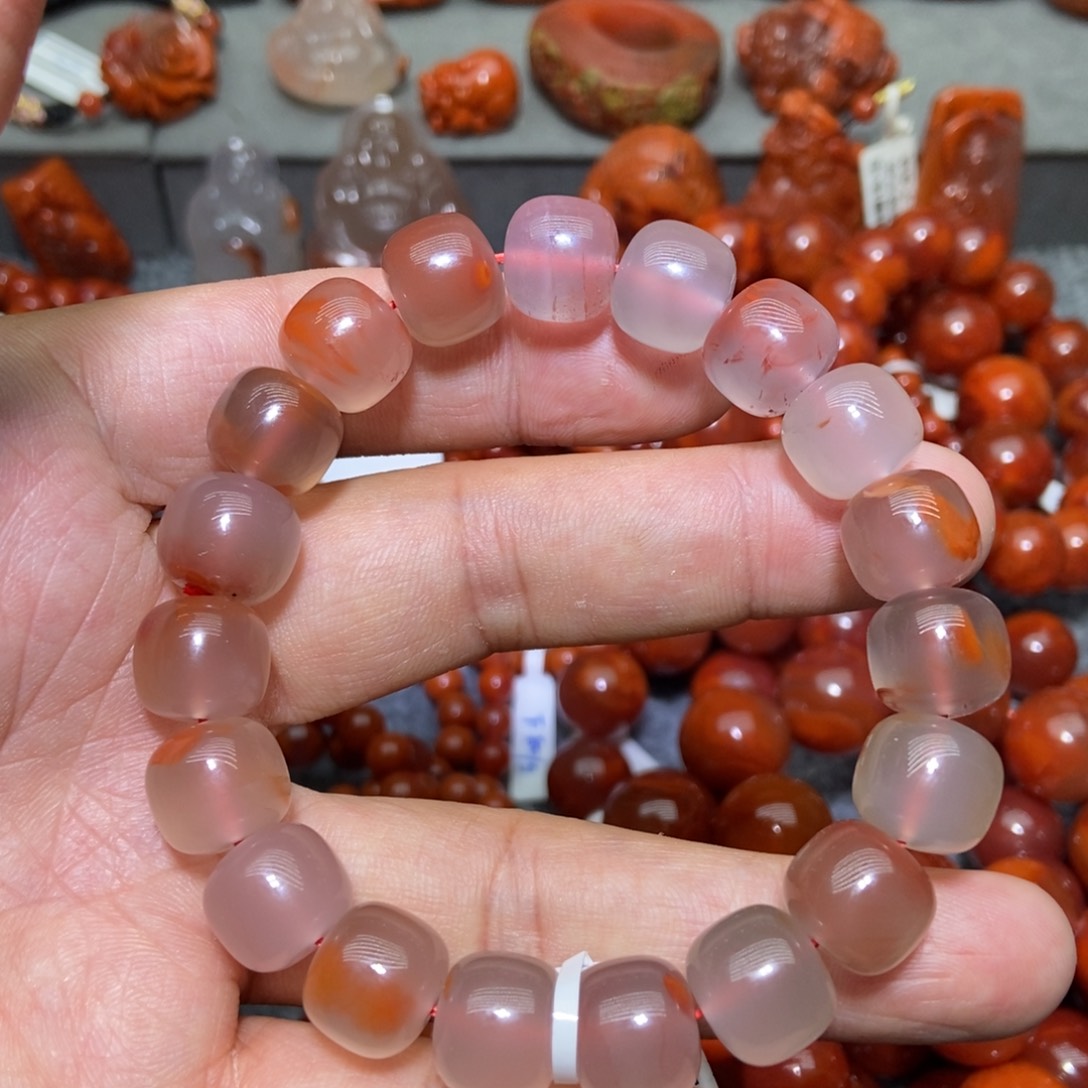 【闪购商品】南红玛瑙手串未镶嵌12+’mm
