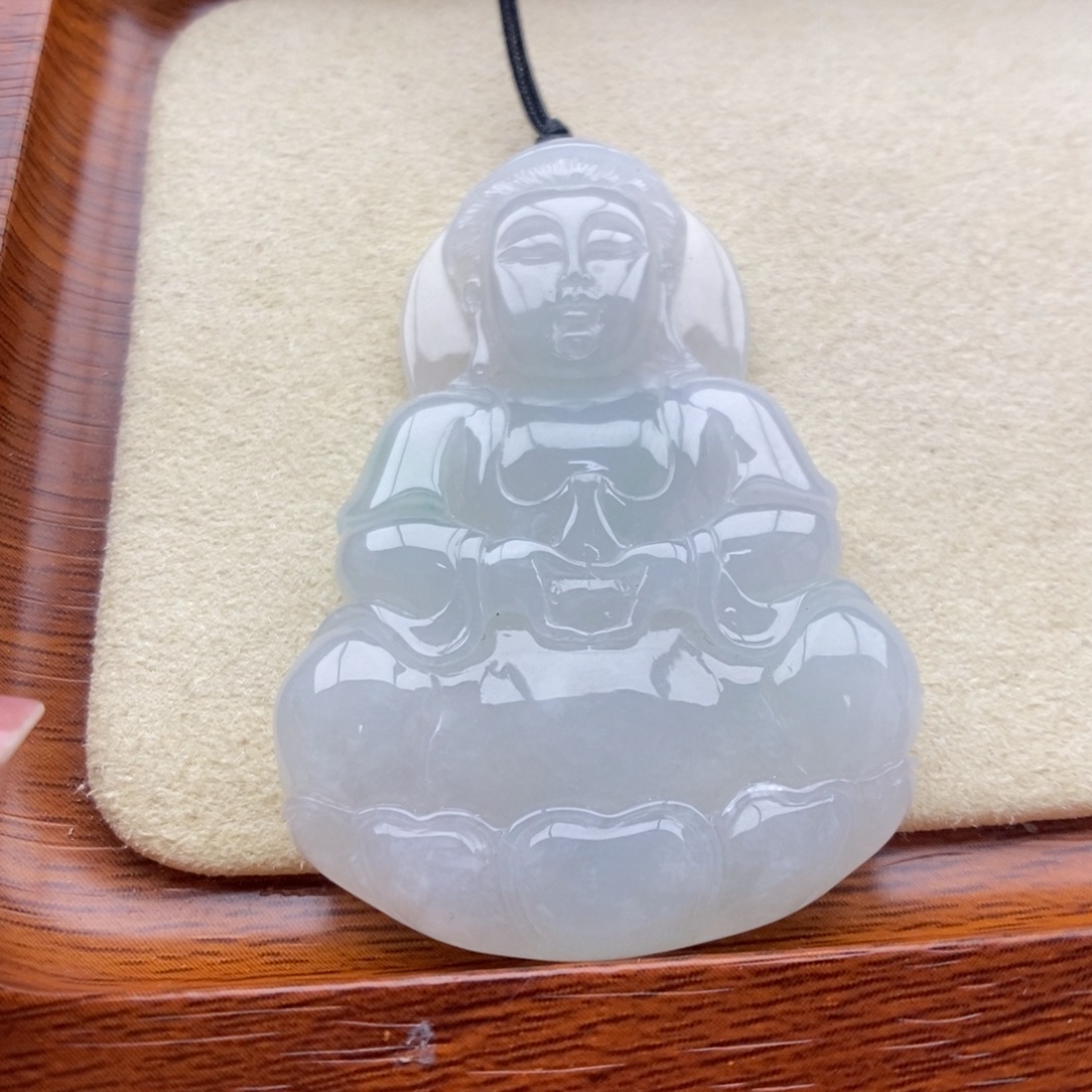 翡翠未镶嵌颈饰吊坠36