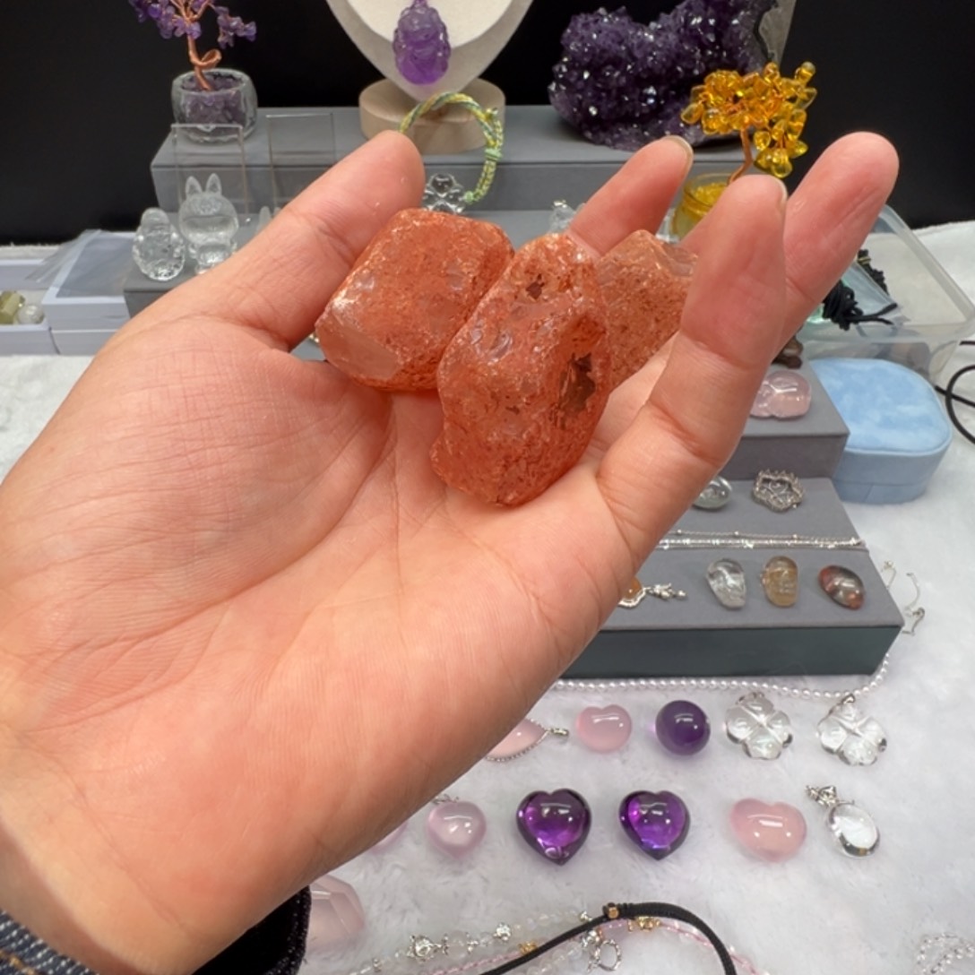 水晶眼镜未镶嵌财****钱福利