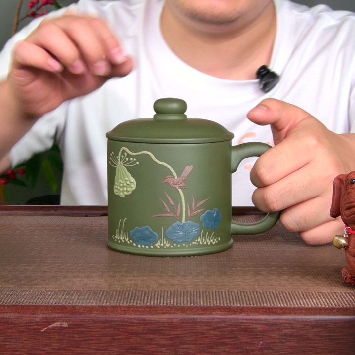 茶杯紫砂高货放漏