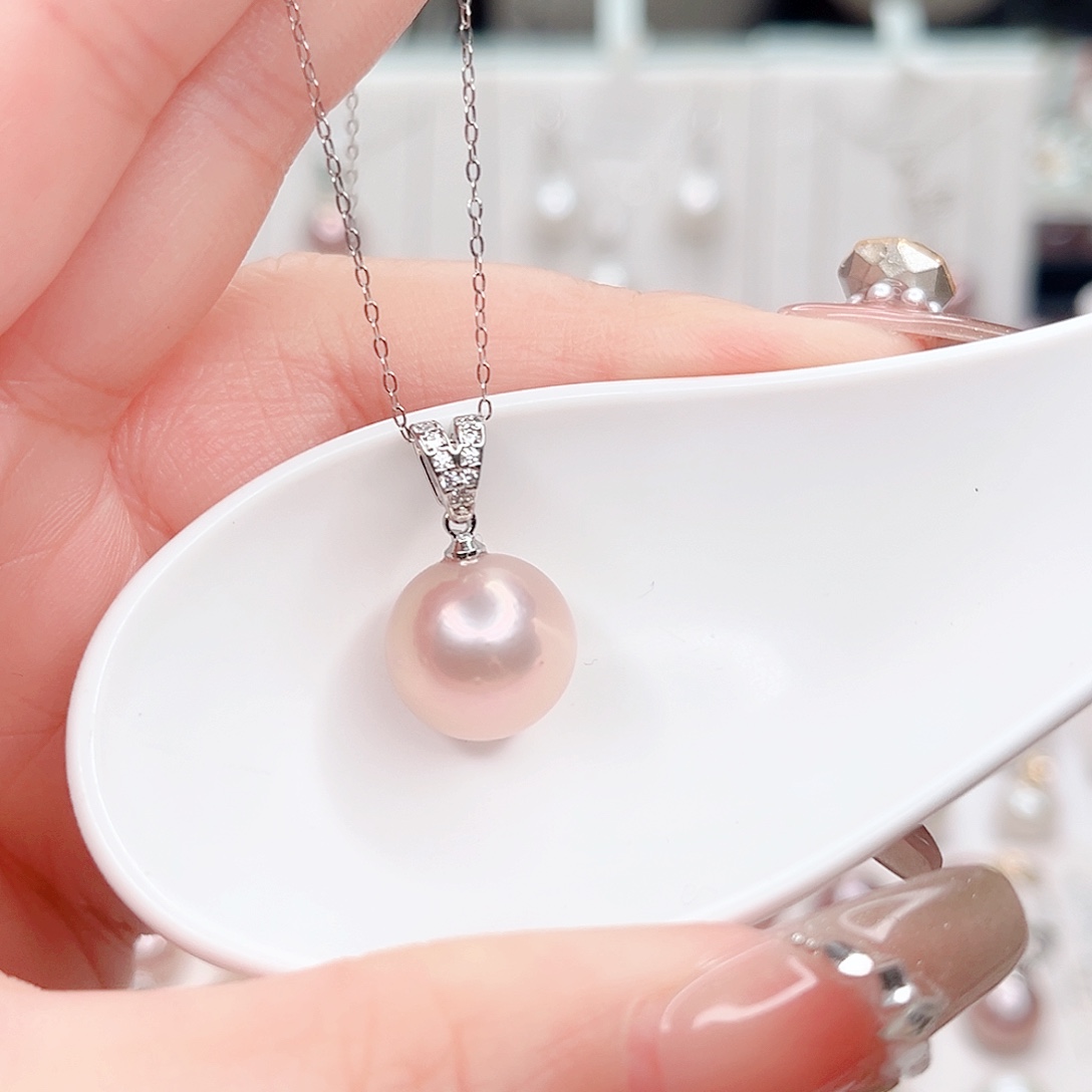 吊坠(赠链)淡水珍珠合金