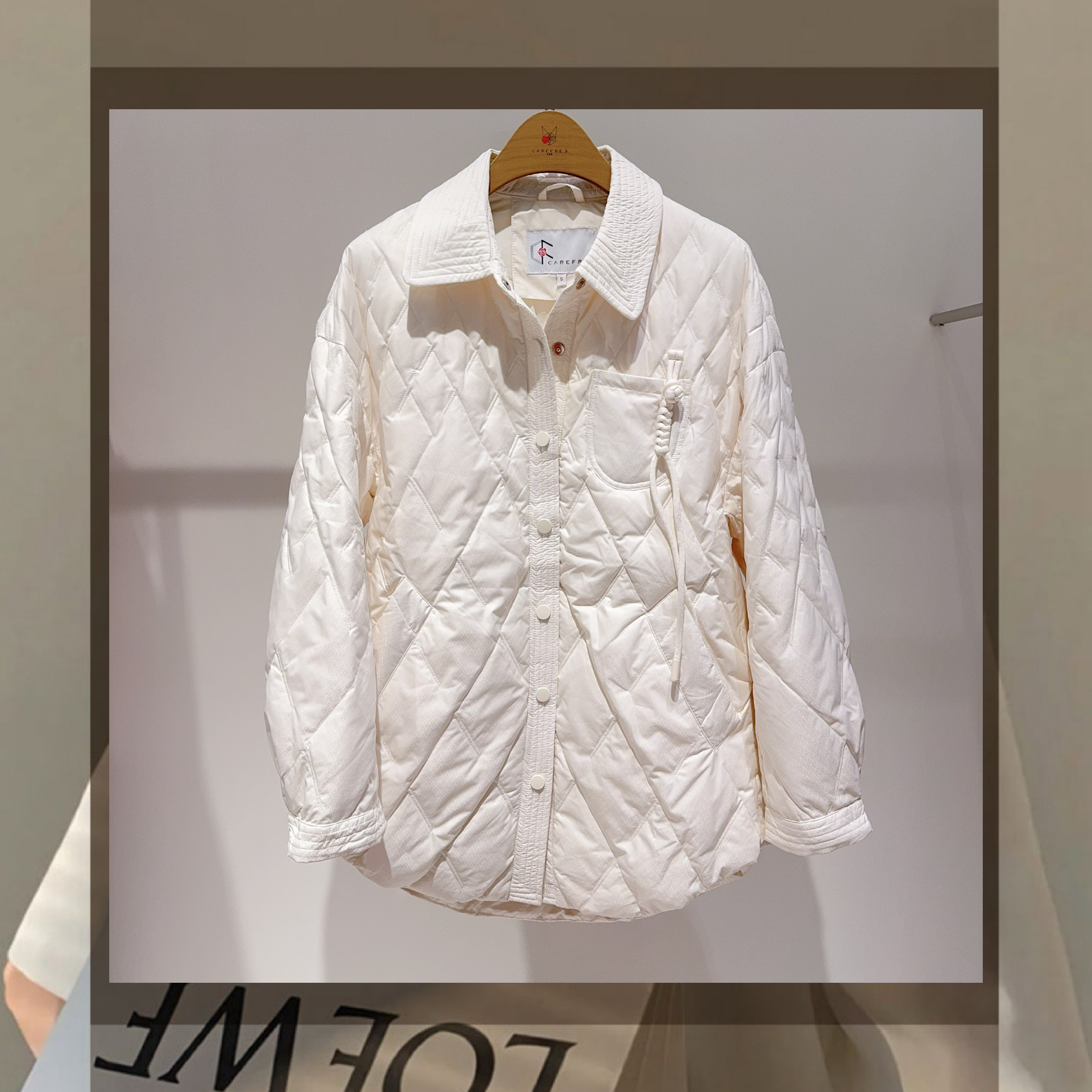 4C110101中长款羽绒衣1499