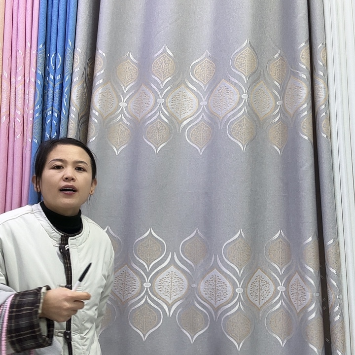 彩铝黄金叶灰6米对开高度2.75米2套