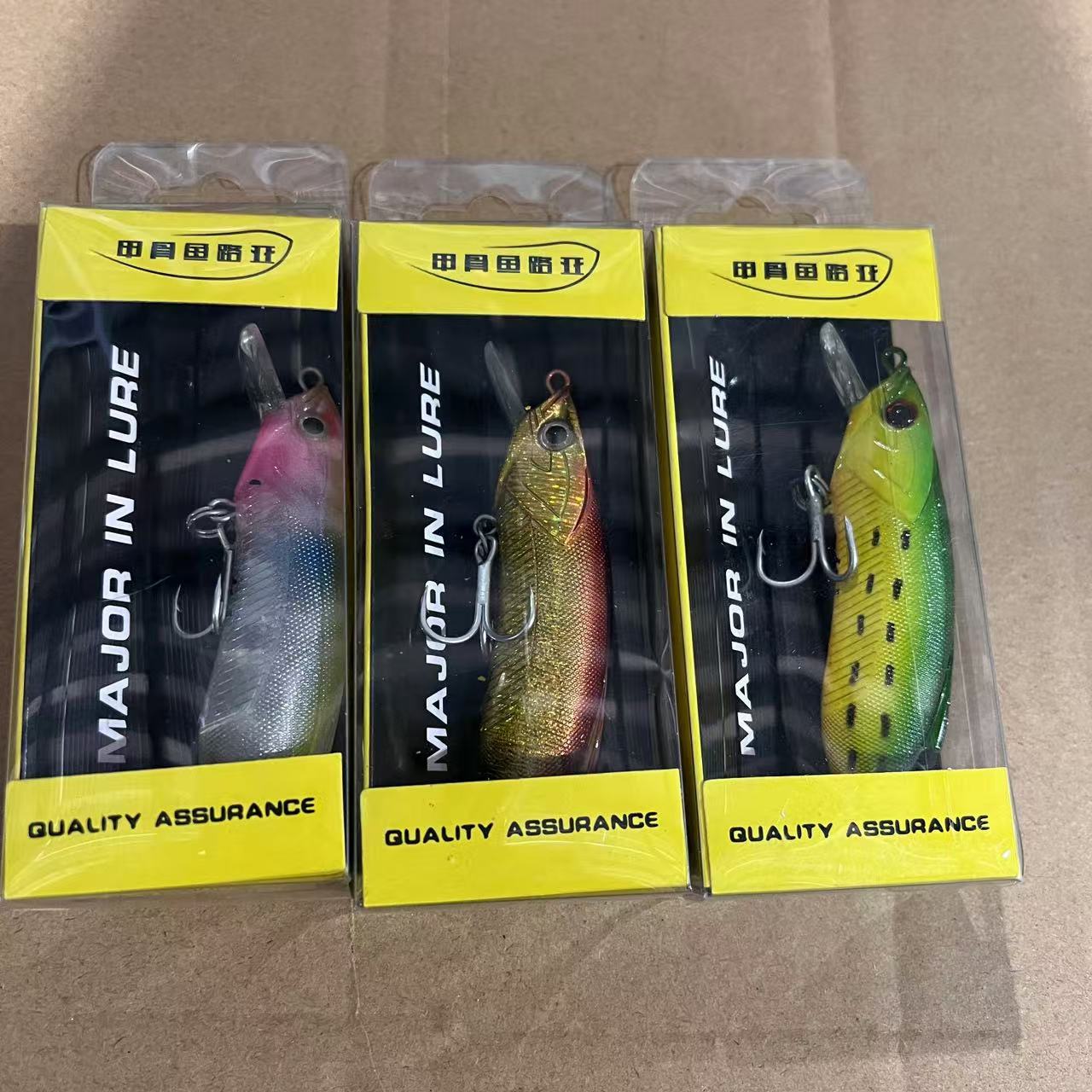 甲骨鱼怪兽米诺-路亚假饵远投适用军鱼鳟鱼翘嘴鱤鱼红尾