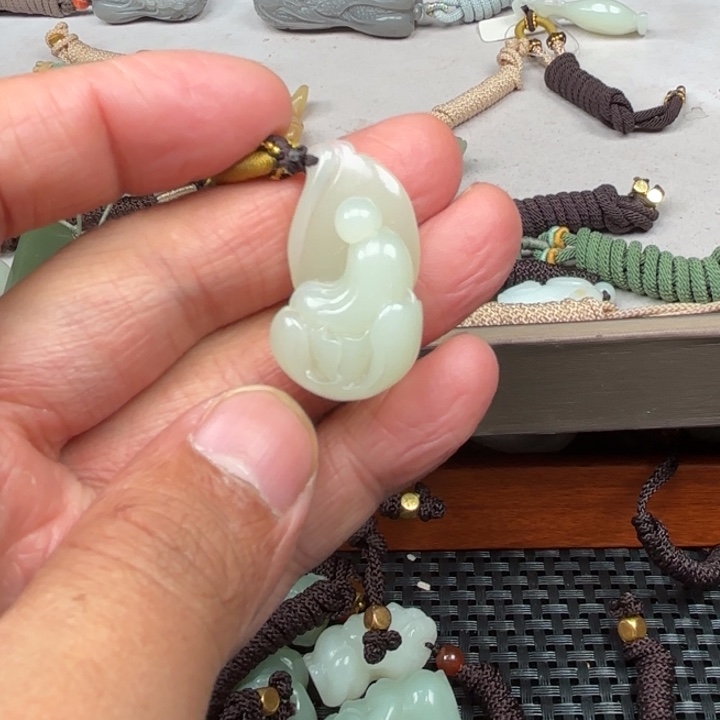 和田玉吊坠 未镶嵌