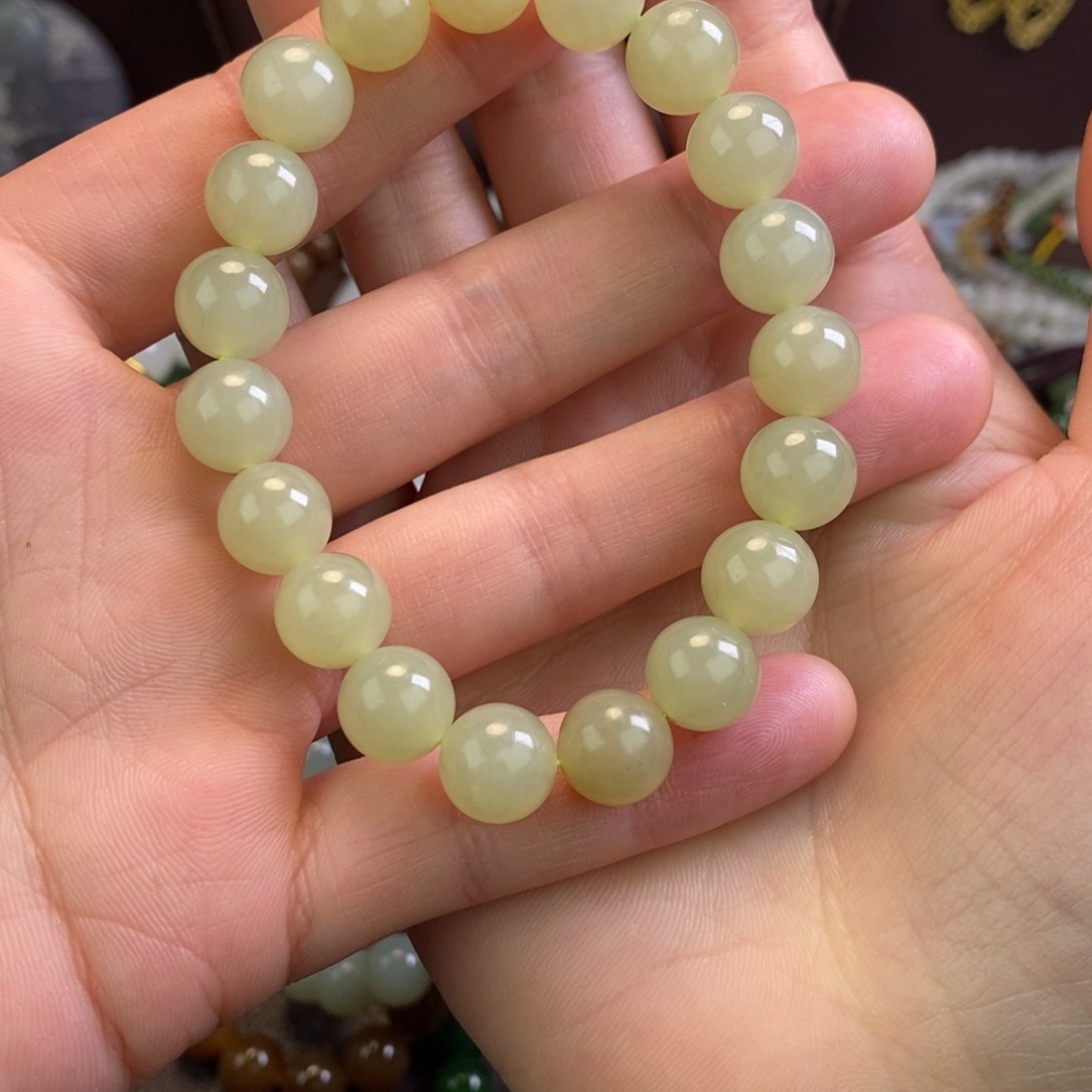 和田玉手链未镶嵌