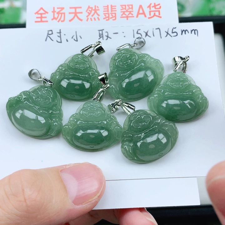 翡翠未镶嵌颈饰多样性发其1