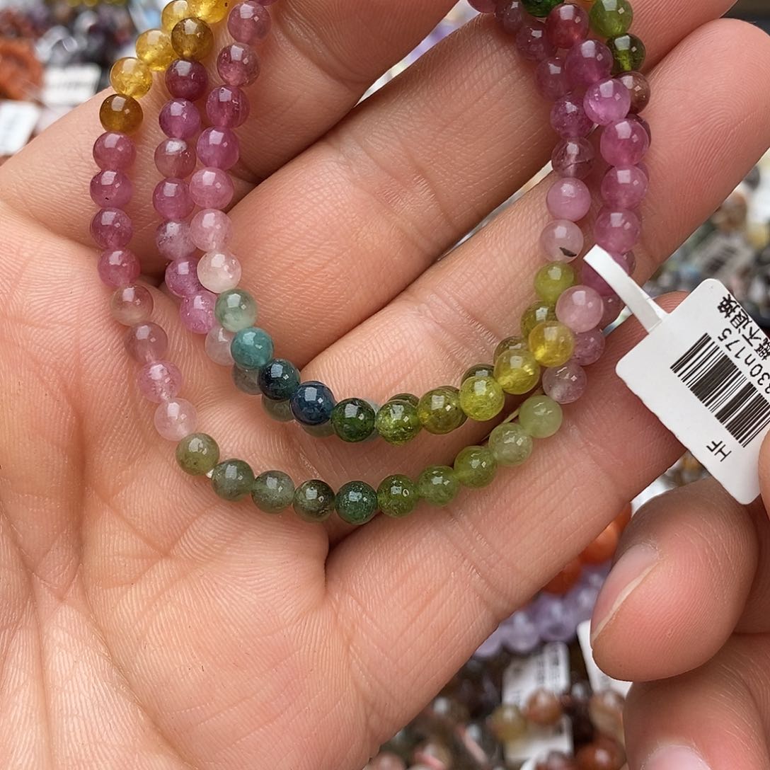 碧玺手链未镶嵌手链