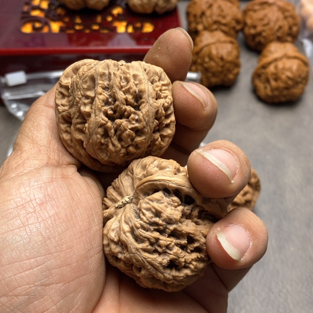 文玩核桃铁锤把件湘**长43尺粗筋大粗筋