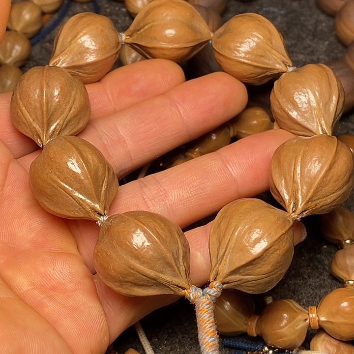 橄榄核手串2.2四花29号