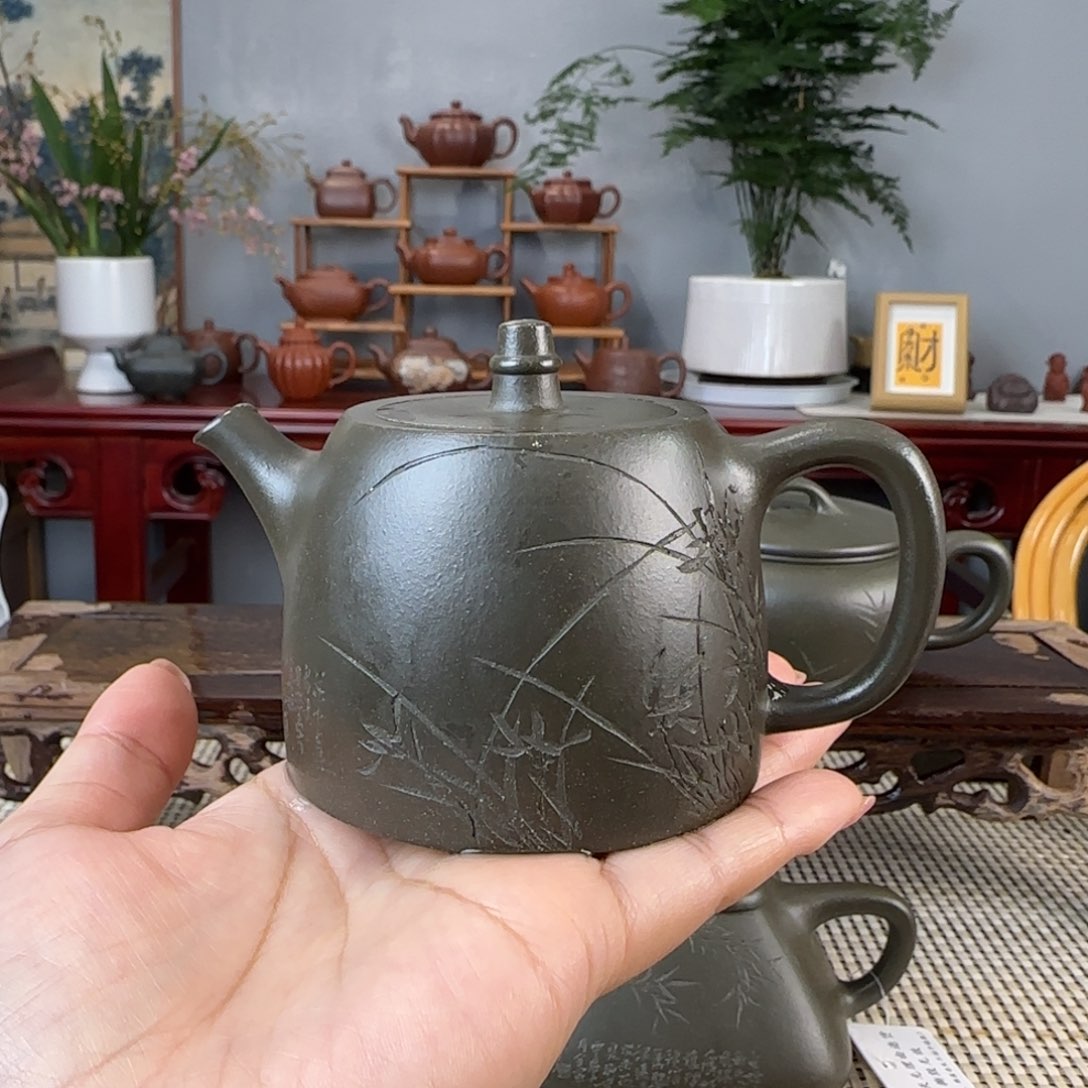 紫砂茶壶帅*民宜兴紫砂壶