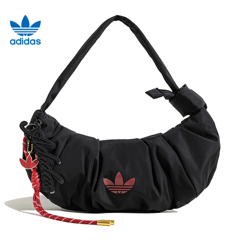 adidas阿迪达斯【大】三叶草女子运动休闲单肩包JY8573