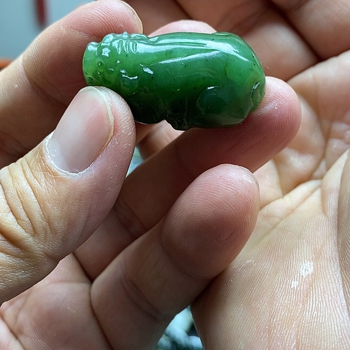 【闪购商品】和田玉手链未镶嵌碧玉貔貅