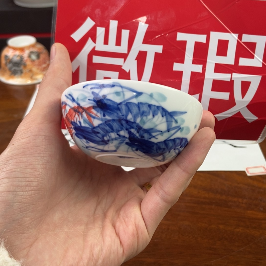 杯景德镇手绘陶瓷艺术