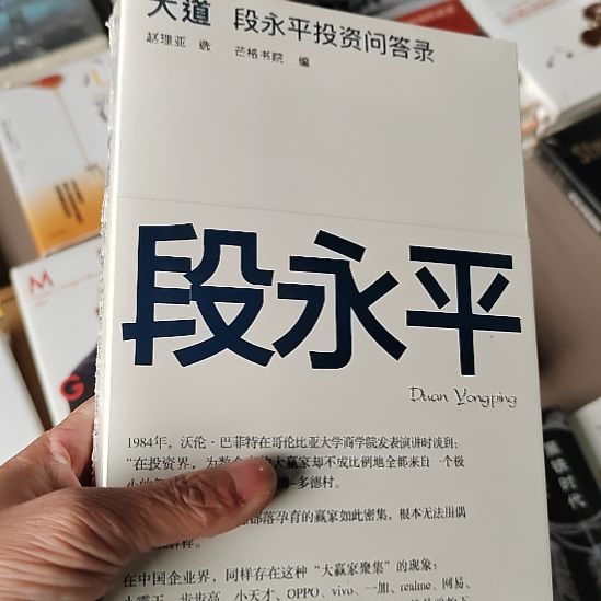 大道段永平投资问答录