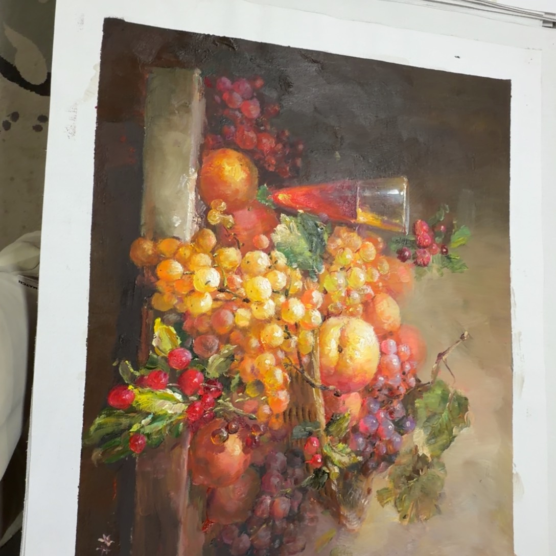 油画加油加油努力加油努力加油