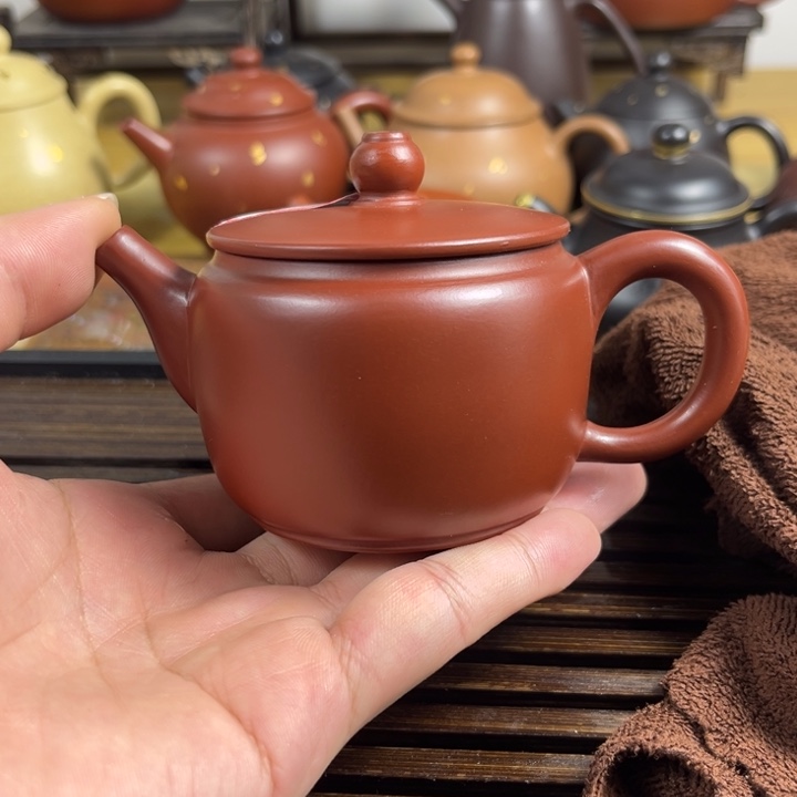 紫砂茶壶原矿紫砂半手工制作