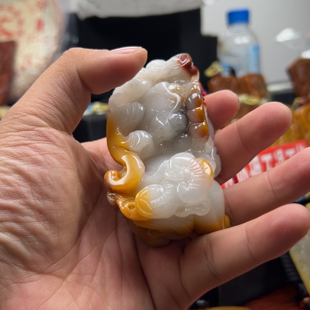 石英质玉（黄龙玉）未镶嵌多选一发货