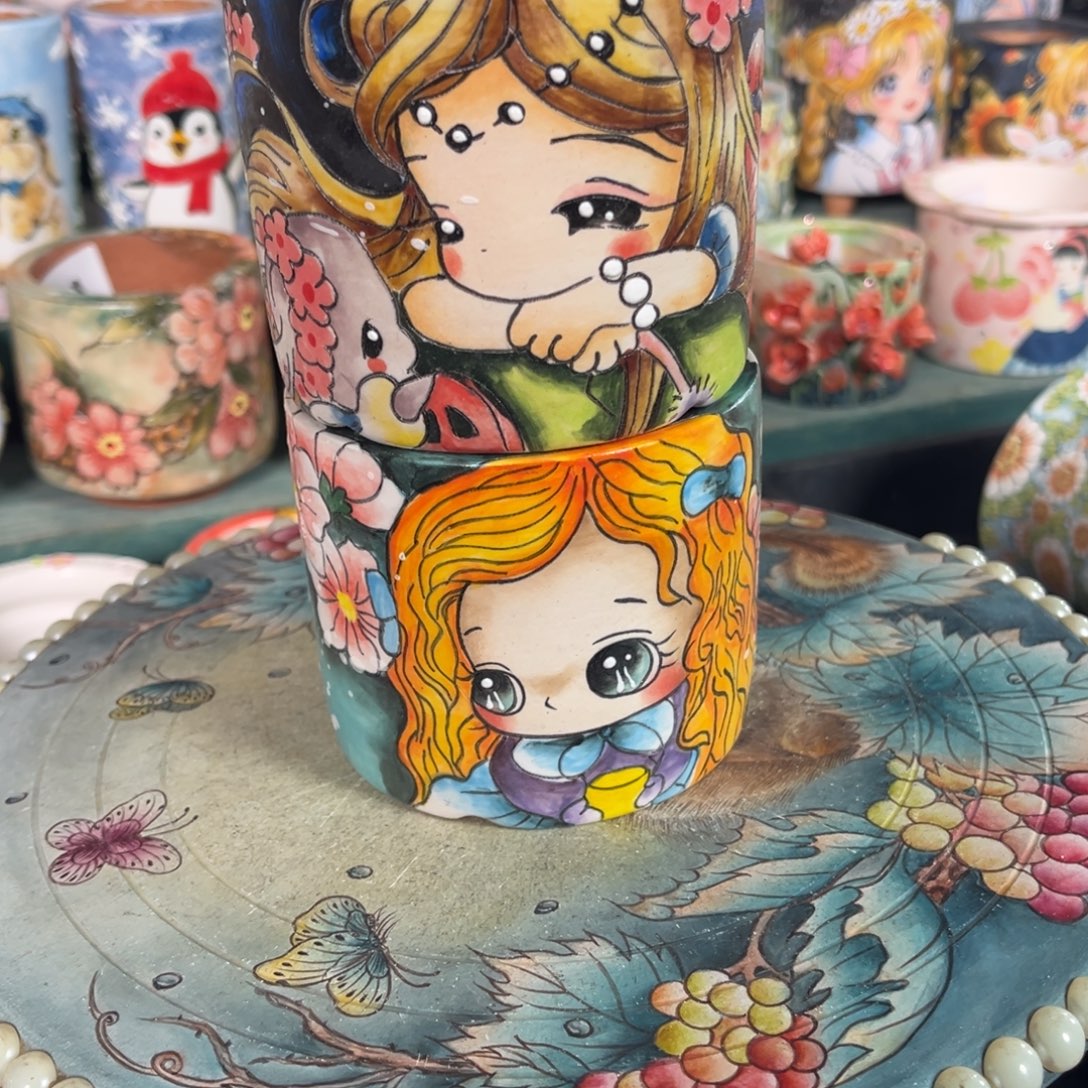 回***慕605多肉花盆   2个