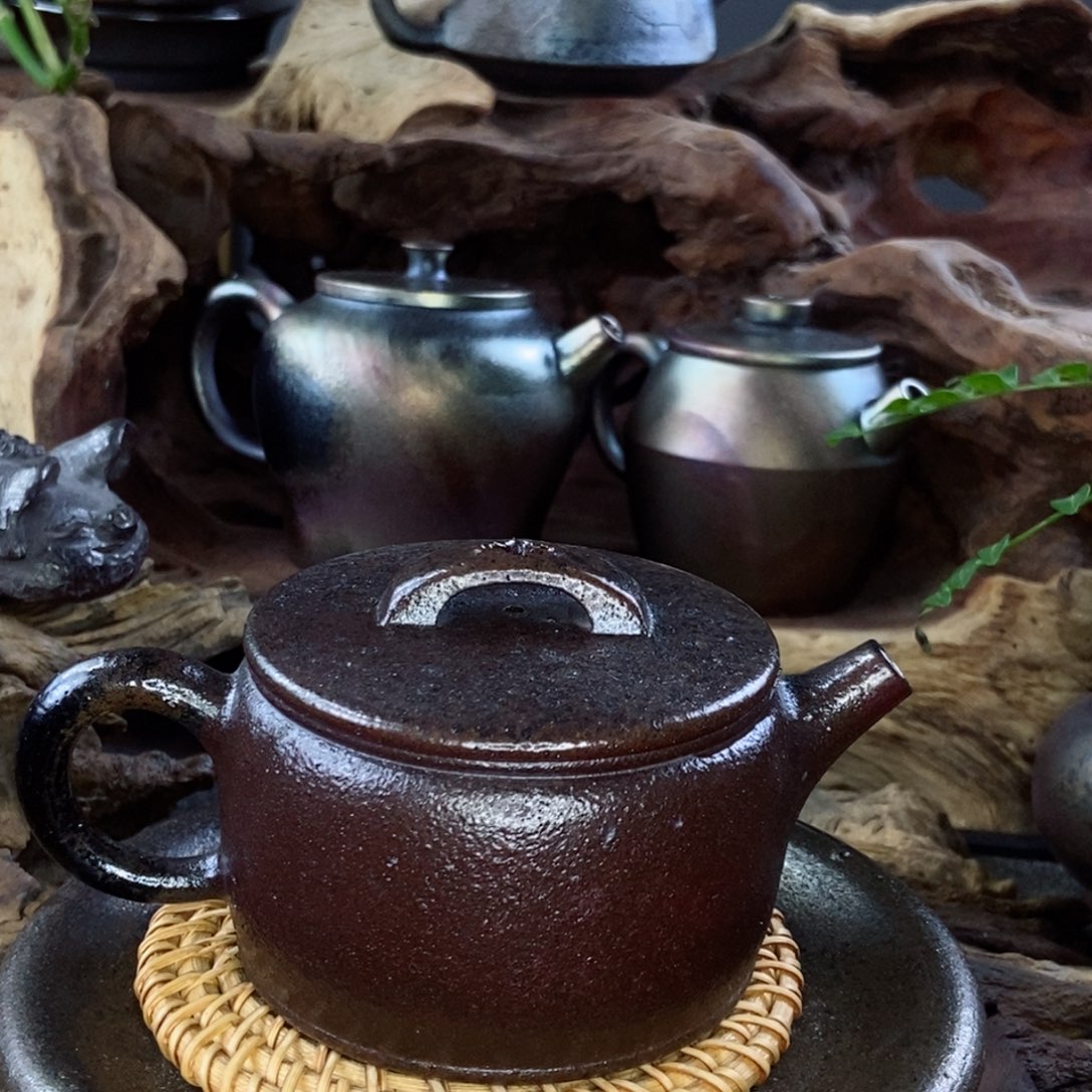 常*树建水紫陶柴烧茶具
